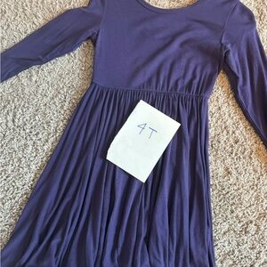 Little Sleepies play dress in purple size 4t